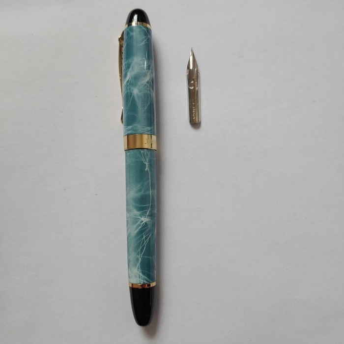 

TERBARU Flexible Zebra G Nib on Jinhao X450 Fountain Pen Instead Dip Pen