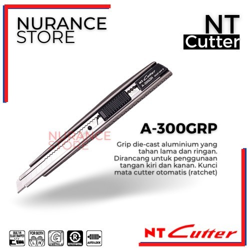 

NT CUTTER A-300GRP ORIGINAL JAPAN TERBATAS Kode 1456
