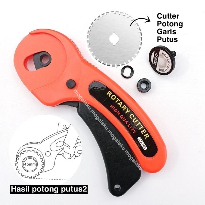 

Cutter Porporasi Tanda sobek kertas PROMO Kode 845