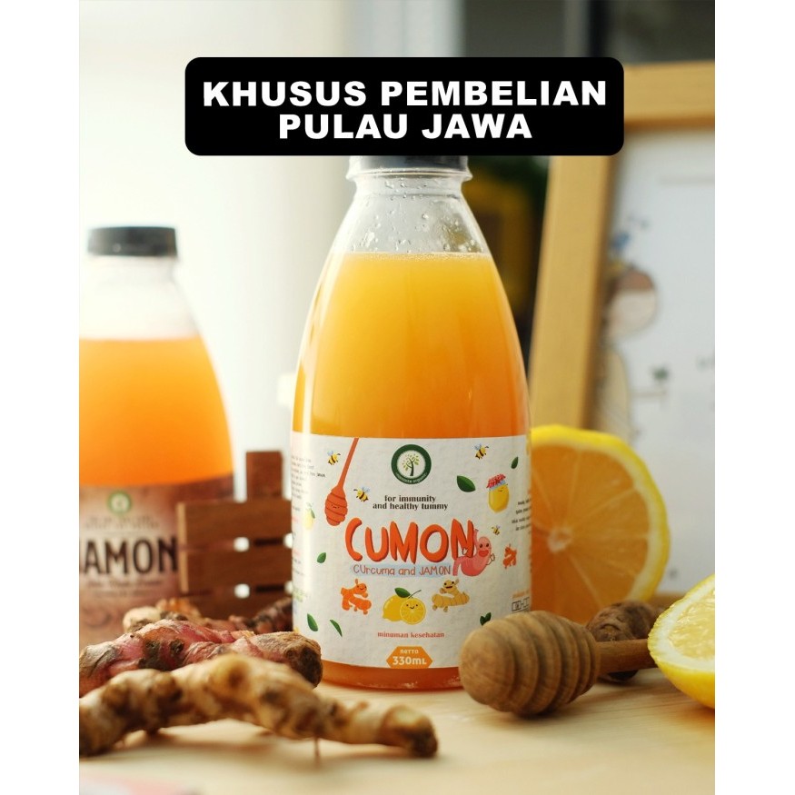 

CUMON 330ML - JAMU CURCUMA JAHE LEMON MADU READY STOK
