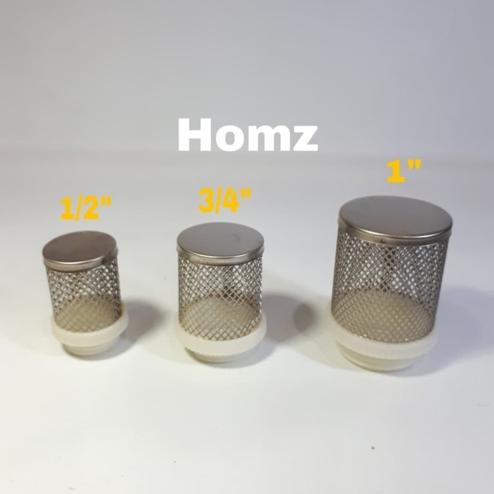 Filter Tusen Klep 1/2" Kranz/Saringan Tusen Klep/Tosen Klep/Pompa Air