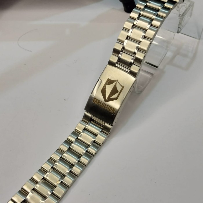 TERBARU Rantai Jam Tangan EXPEDITION Stainless Steel Tali Rantai Expedition PROMO
