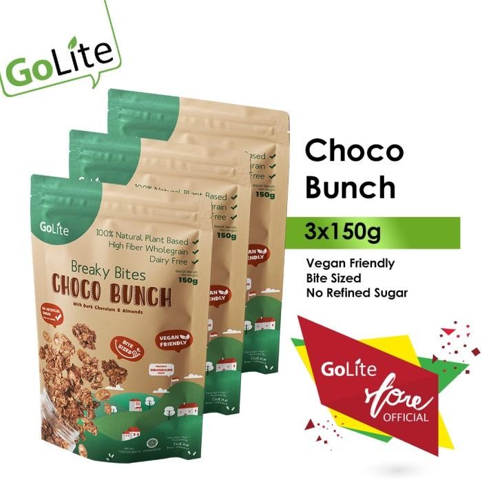 

Golite Breaky Bites Choco Bunch 150G - Triple Pack (Vegan Friendly)