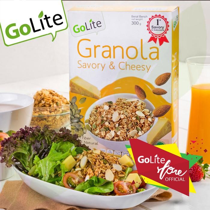 

Golite Granola Savoury & Cheesy 300G (Carton Box)