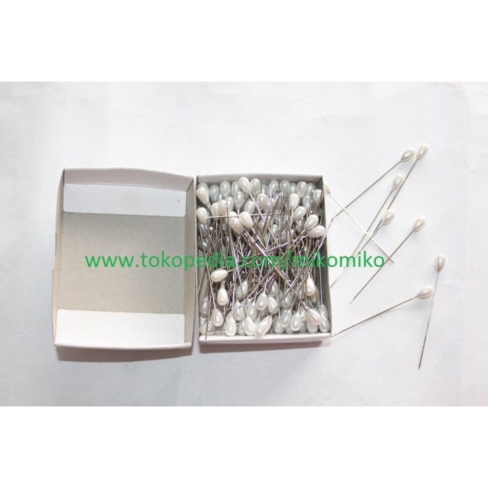 Jarum Pentul Jilbab Warna Putih