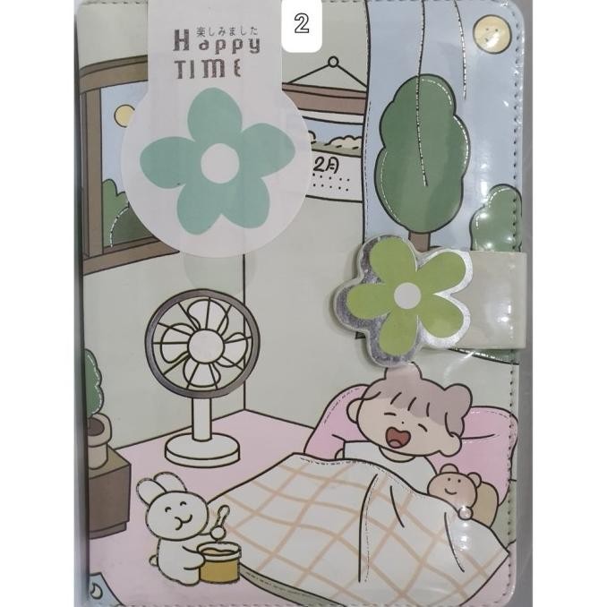 

BUKU DIARY NOTEBOOK LUCU AGENDA IMPORT HAPPY TIME SL 8110