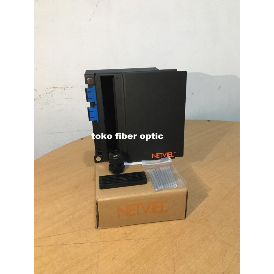 NETVIEL OTB INDIBOX DINRAIL SC 4 port - 12 port Singlemode