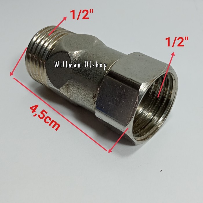 DOBEL NEPEL 1/2 DRAT LUAR DALAM