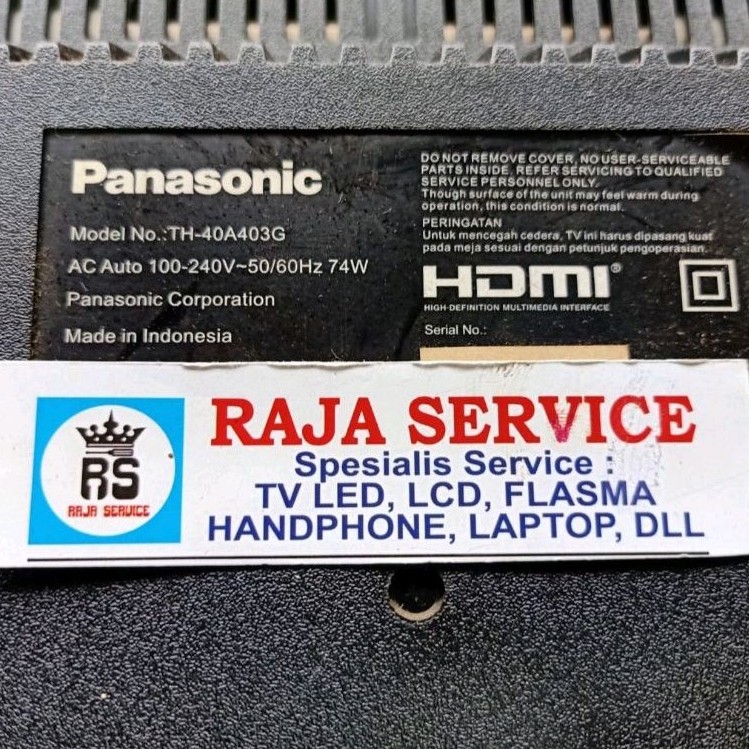 mb tv panasonic TH-40A403G TH40A403G mainboard board motherboard mesin