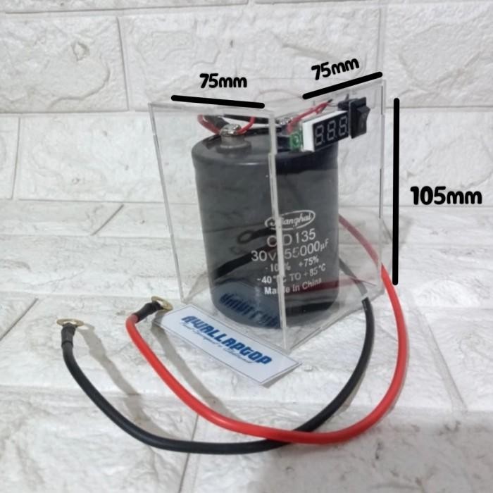 kapasitor bank capacitor bank 150.000uf 35V elko elco motor mobil Import Premium