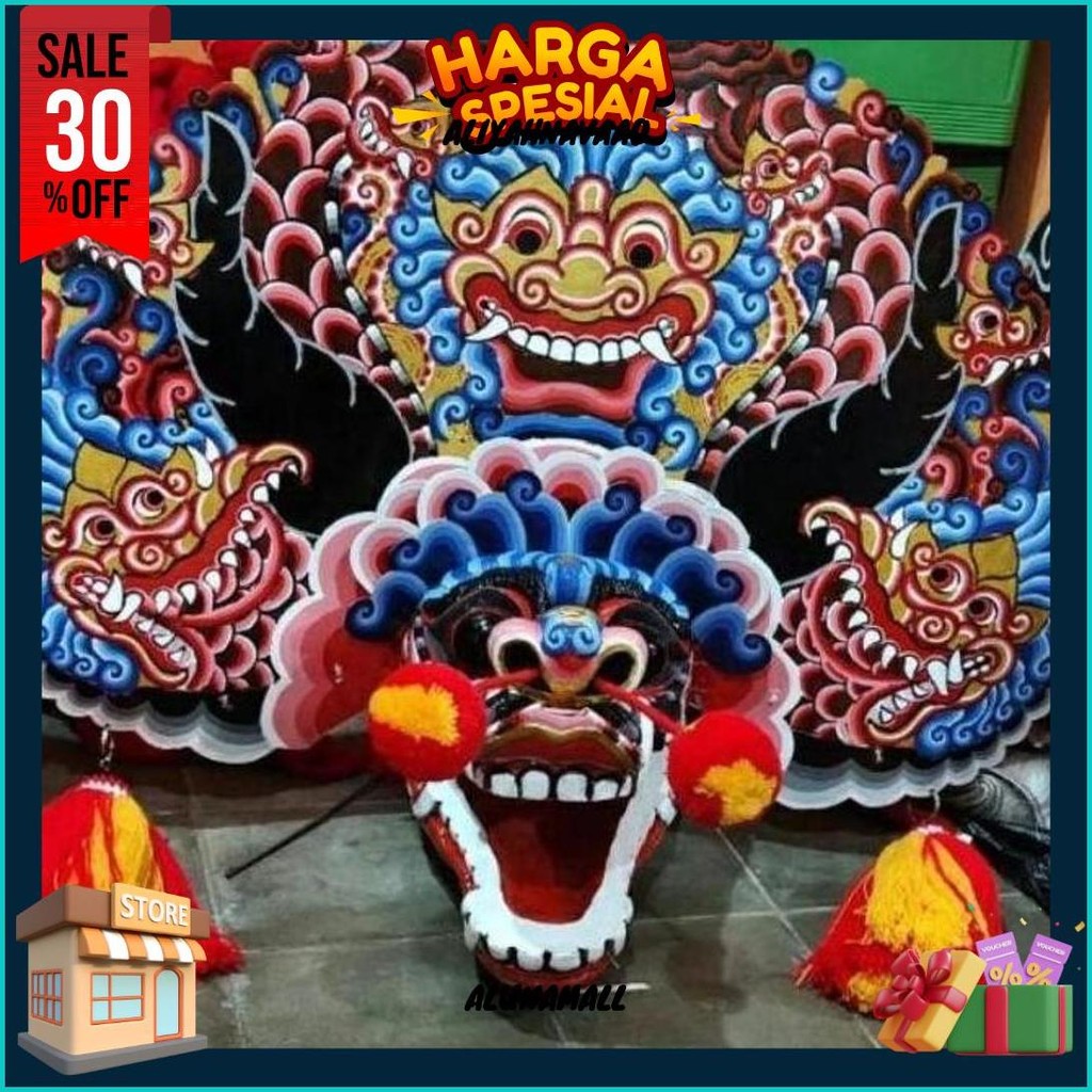 

Bisa Cod Cuci Gudang Barongan Rampak Telon Jamang Cat Air Brush Bonus Kemul Panjang Dan Pentul Tinggal Pakai Ukuran Anak Promo Barongan Plipit Romo Mainan Anak Barongan Anak Sd Brongan Plipit Premium / Barongan Spon Caplok Kain Panjang / Barongan Ponorogo