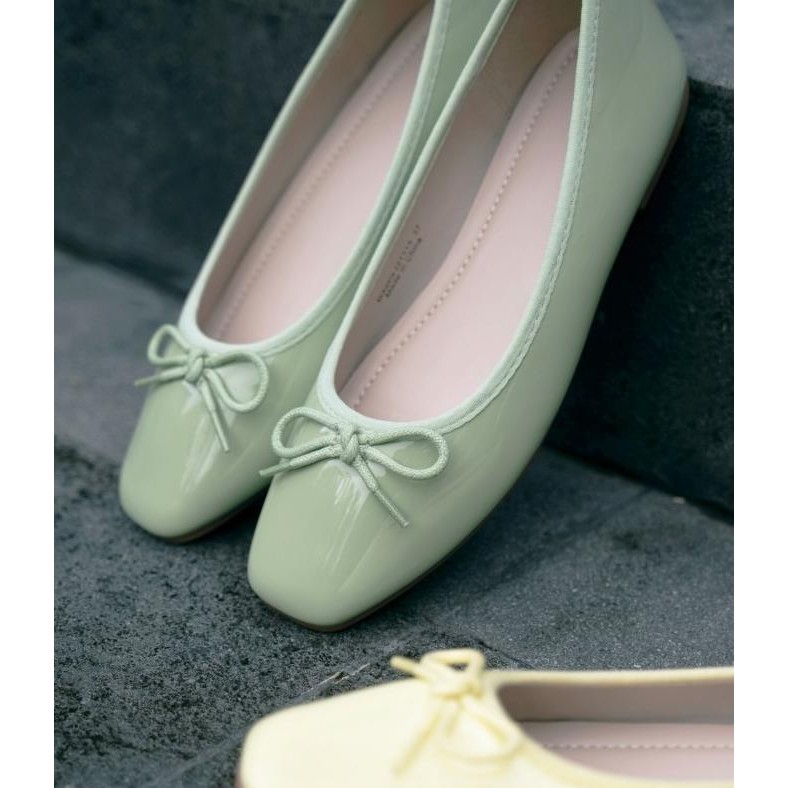 Jual Ncy Shoes Sepatu Wanita Mikaela Flatshoes Warna Hijau