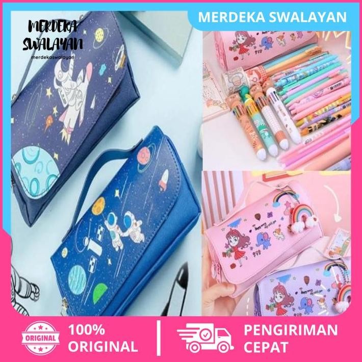 

TEMPAT KOTAK PENSIL ANAK KARAKTER LUCU UNIK LARGE CAPACITY CS BIG SALE BY MERDEKA SWALAYAN !