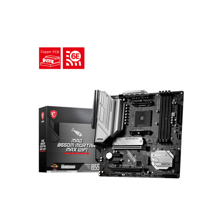 BISA GOSEND MSI B550M MORTAR MAX WIFI TERLARIS