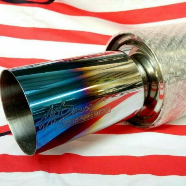 Knalpot Racing Mobil Hks Silent/Hi Power Panjang/Pendek