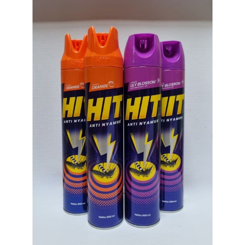 Hit obat nyamuk semprot 600ml Hit Aerasol 600ml