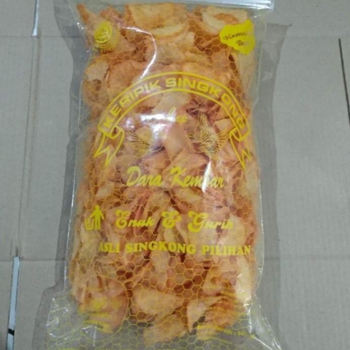 

NEW PRODUK KERIPIK SINGKONG DARA KEMBAR 500GR !!!!!