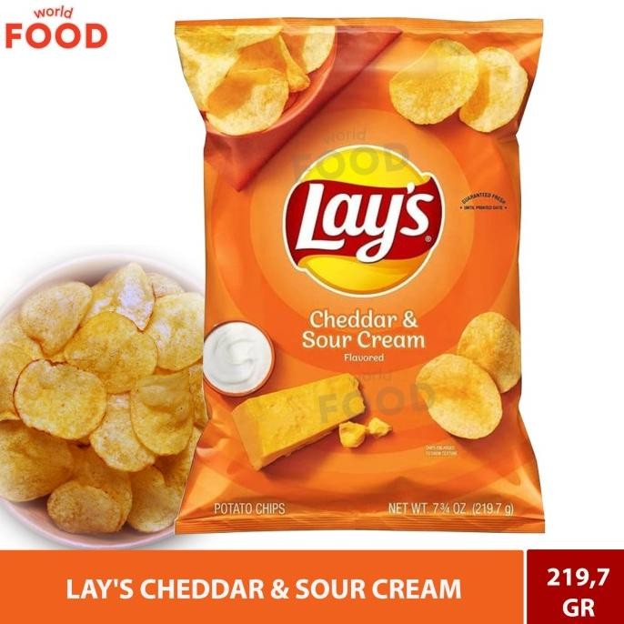 

TERBARU LAY'S CHEDDAR & SOUR CREAM !!!!!