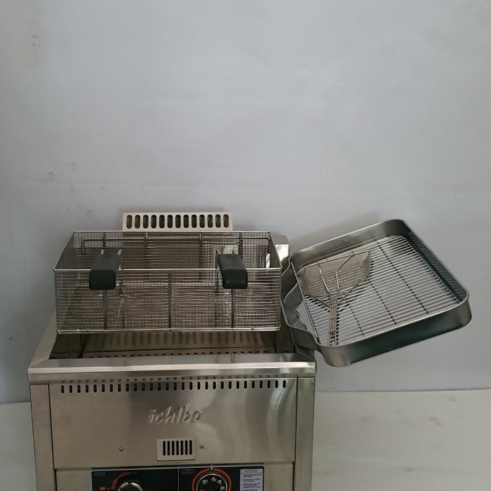 Gas Deep Fryer Suhu Automatis Penggorengan Gas Se01