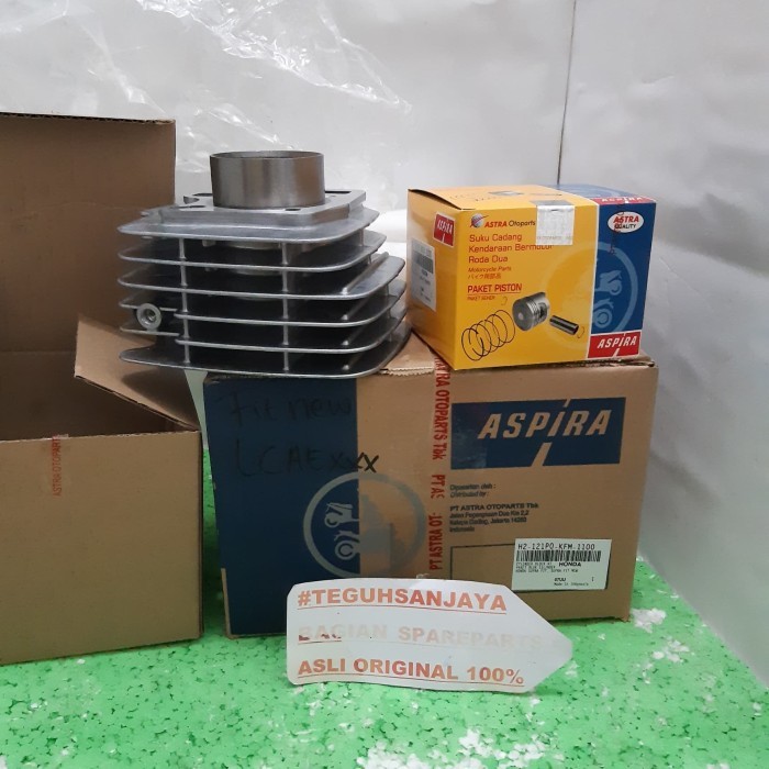 Blok Seher + Paket Piston Kfm Legenda Supra Fit / New, Revo Old Aspira