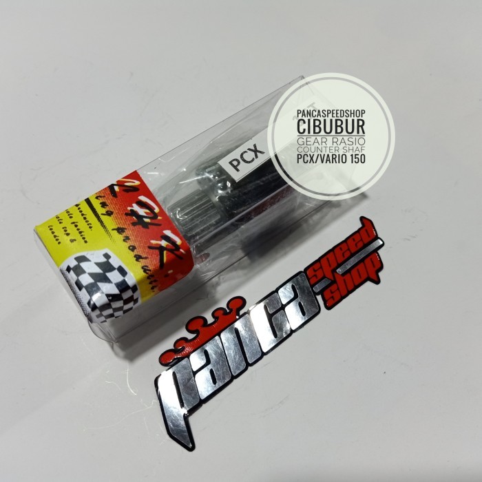 Gear Gigi Rasio Lhk Pcx Vario 125 150 Center Counter Shaft 14T 15T
