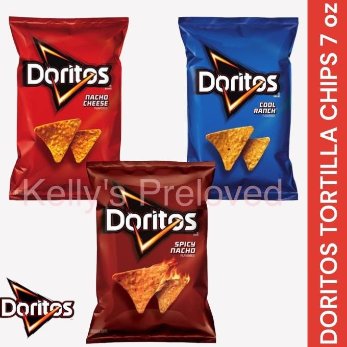 

TERBARU DORITOS NACHO TORTILLA CHIPS | PRODUCT OF USA !!!!!