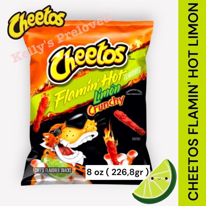 

TERBARU CHEETOS CRUNCHY CHEDDAR JALAPENO | FLAMIN HOT | MADE IN USA !!!!!