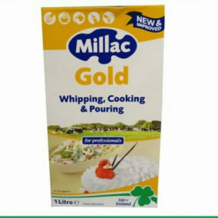 

TERJAMIN millac gold cooking cream 1 liter KHUSUS GRAB & GOJEK Kode 171