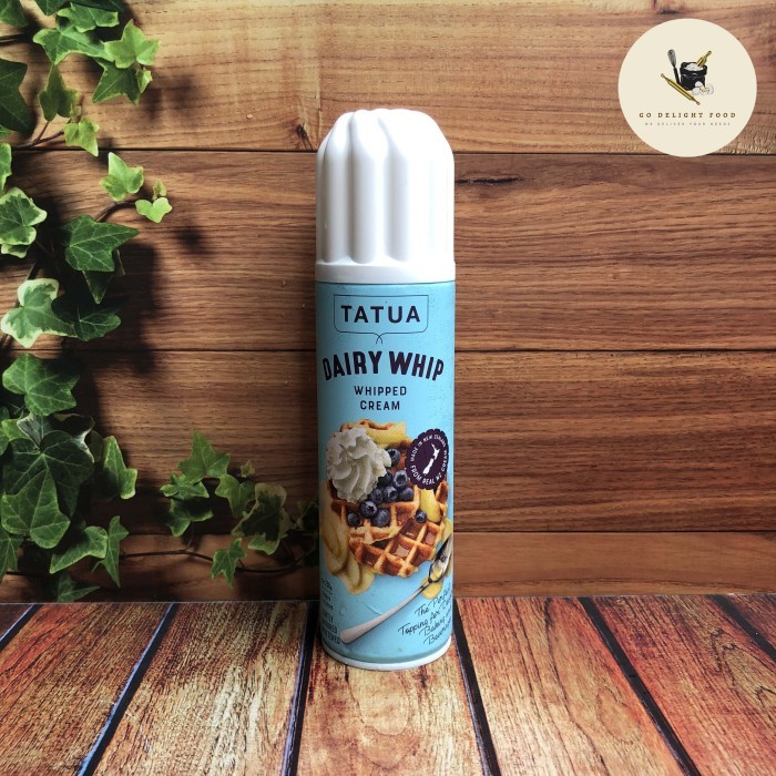

TERUJI Tatua Whipped Cream Aerosol (250gram) Kode 162