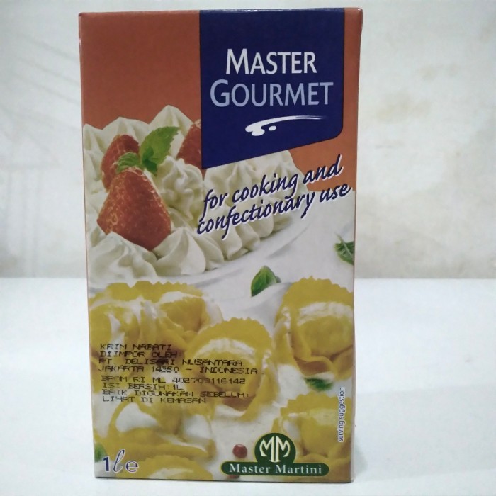

BERMUTU Master Gourmet Cooking Cream 1Ltr / Master Martini Kode 94