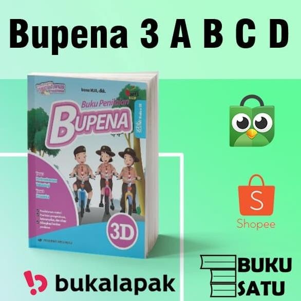 

BulkBuyBS Bupena Kelas 3 SD Erlangga Bupena 3A 3B 3C 3D