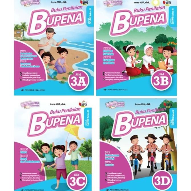 

BEST SELLER PAKET LENGKAP BUPENA 3A, 3B, 3C & 3D ERLANGGA Kelas 3 SD