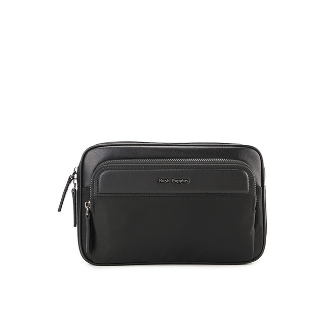 Hush Puppies Tas Pria Palma Waist Bag Black