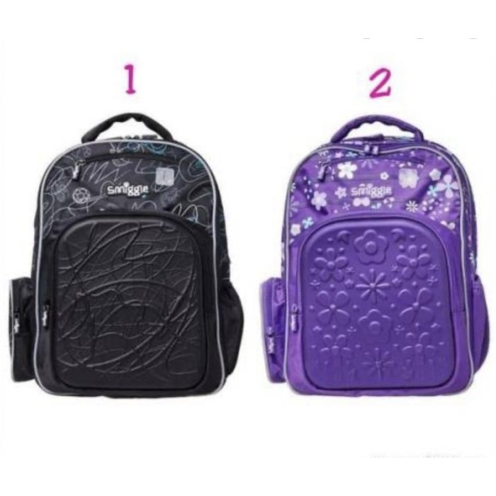 TERBARU SMIGGLE BACKPACK ULTRA EXPLORER PURPLE BLACK BACKPACK SMIGGLE ORIGINAL BISA GOSEND