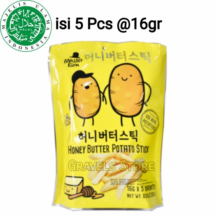 

Logo Halal Mater Im Honey Butter Potato Ti Na Entang Madu