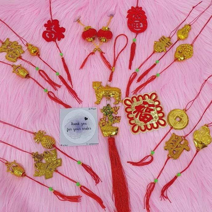

Sale! Paket aksesoris hiasan imlek gantungan pintu pohon chinese new year