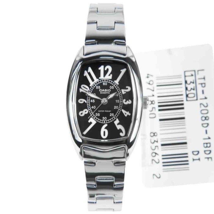 Casio Ltp-1208D-1B / Ltp1208D-1B Analog Ladies & Garansi Cuci Gudang