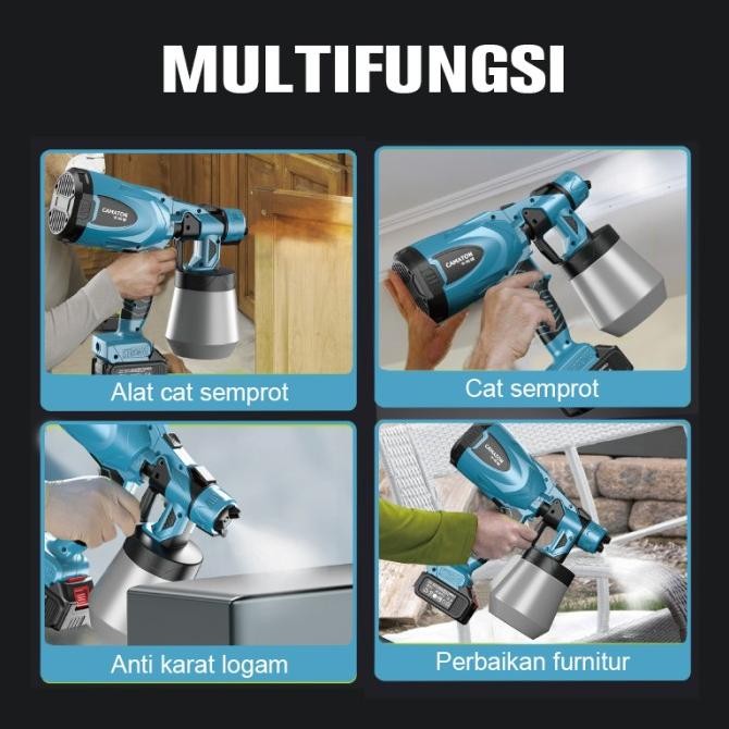 IRONHOOF Cat Semprot Listrik Electric Spray Gun 850W Mesin Spray Gun