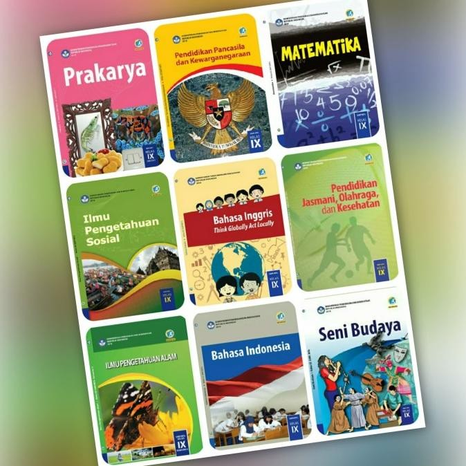 

Paket Kurikulum 2013 kelas 9 SMP/MTs (9 buku), Dikbud
