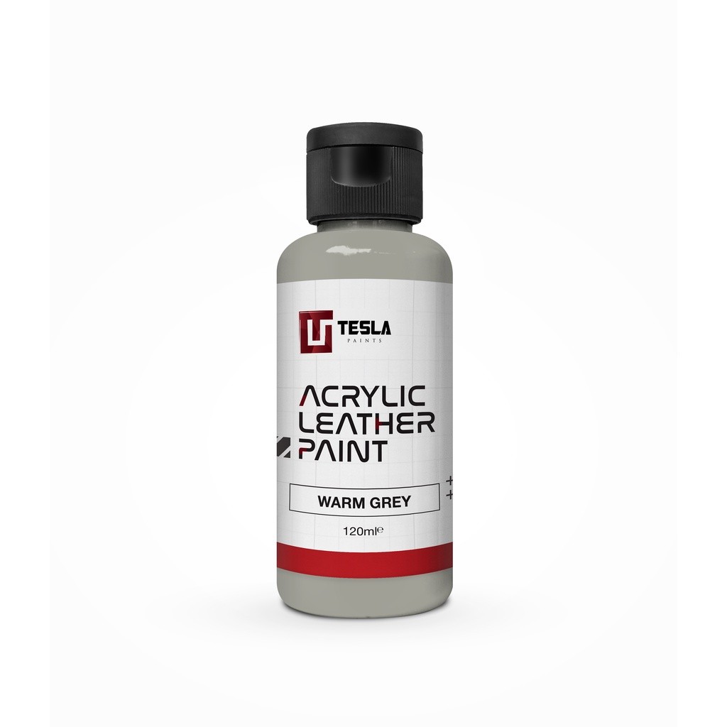 

ACRYLIC LEATHER PAINT - 120ML - WARM GREY