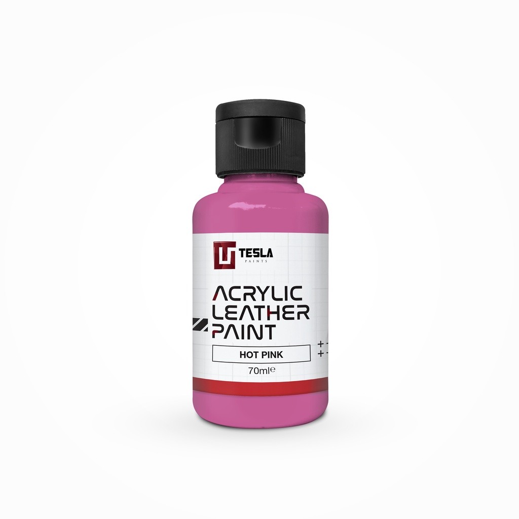 

ACRYLIC LEATHER PAINT - 70ML - HOT PINK
