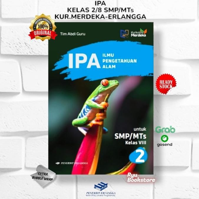 

Original IPA Kelas 2/8 SMP/MTs Kurikulum Merdeka - Erlangga