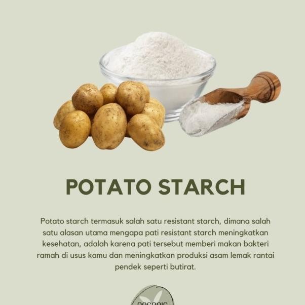 

Tepung Entang Potato Tarch Gr Quality Organic Paradie