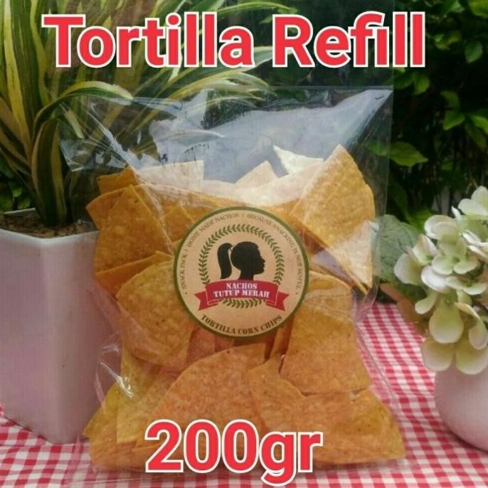 

BIG SALE TORTILLA CHIPS NACHOS TUTUP MERAH CEMILAN SEHAT !!!!!