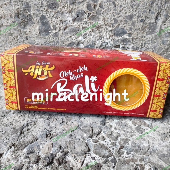 Pie Susu Ajik Khas Bali Rasa Original