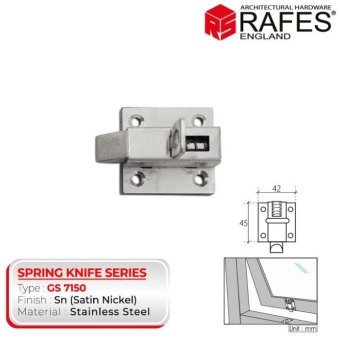 

Spring Knife Rafes Solid Brass Gs 7150Jo