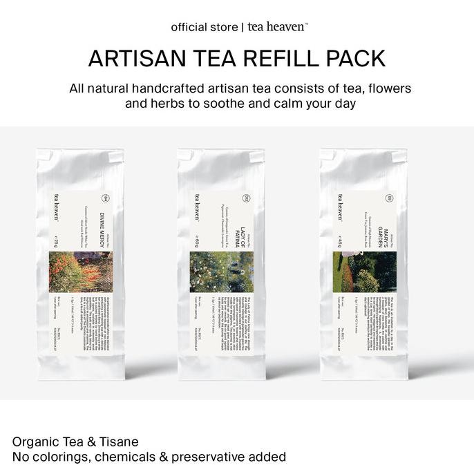 

ARTISAN TEA BLEND / LADY OF FATIMA / TEA HEAVEN SIAP KIRIM