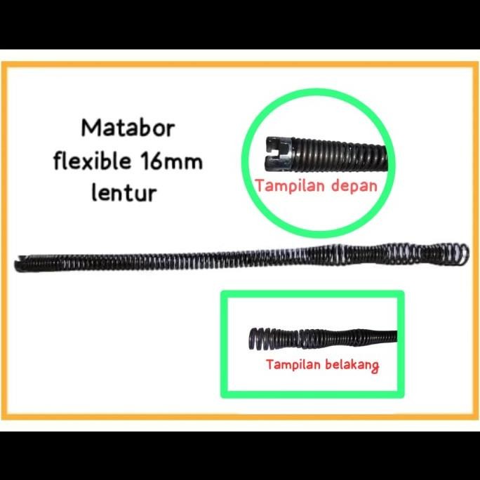 

MATA BOR FLEXIBLE KAWAT SPIRAL 16 MM LENTUR | DRAIN CLEANER SNAKE SIAP KIRIM
