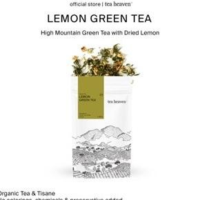 

LEMON GREEN TEA TEH HIJAU YUZA PREMIUM CAFE ARTISAN TEA CITRUS SIAP KIRIM