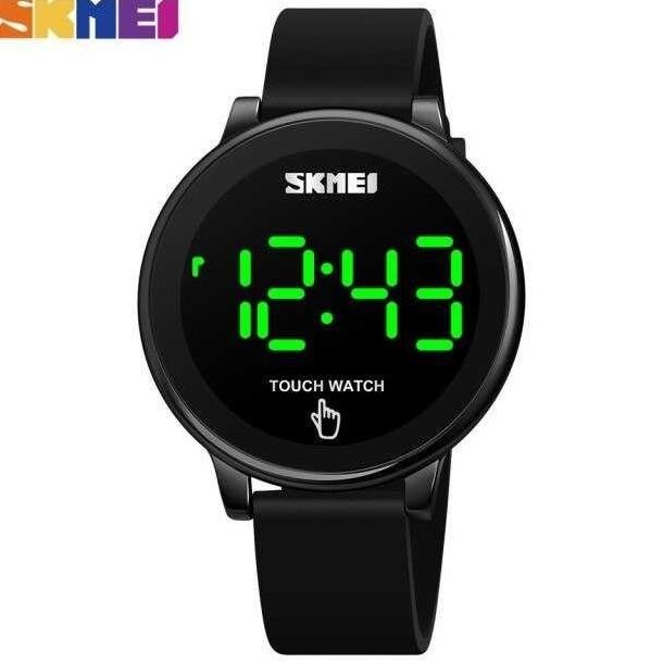 

JAM TANGAN PRIA WANITA SKMEI 1842 TOUCHSCREEN TALI RUBBER SIAP KIRIM